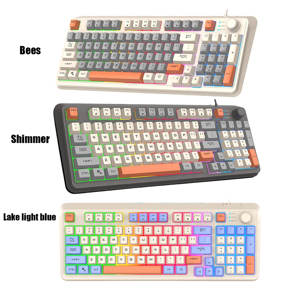 ColorK82™ Gaming Keyboard with RGB Light | Enhance Your Gaming Setup