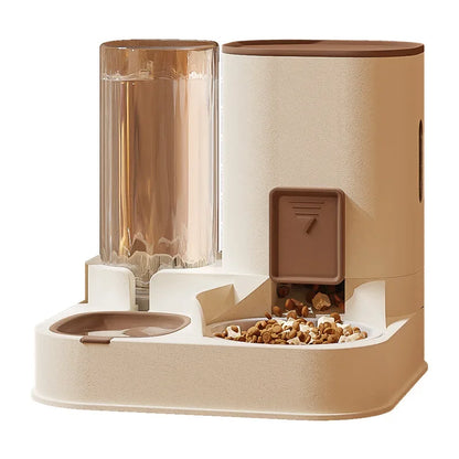 FurFeed™ Automatic Food & Water Feeder | All-in-One Pet Feeding Solution