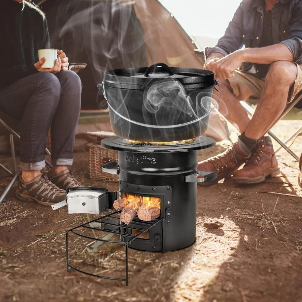 Outdoor Camping Rocket Stove