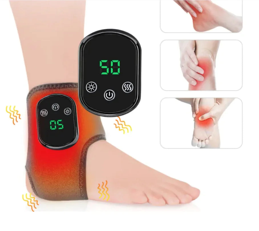 Heated Vibration Ankle Support