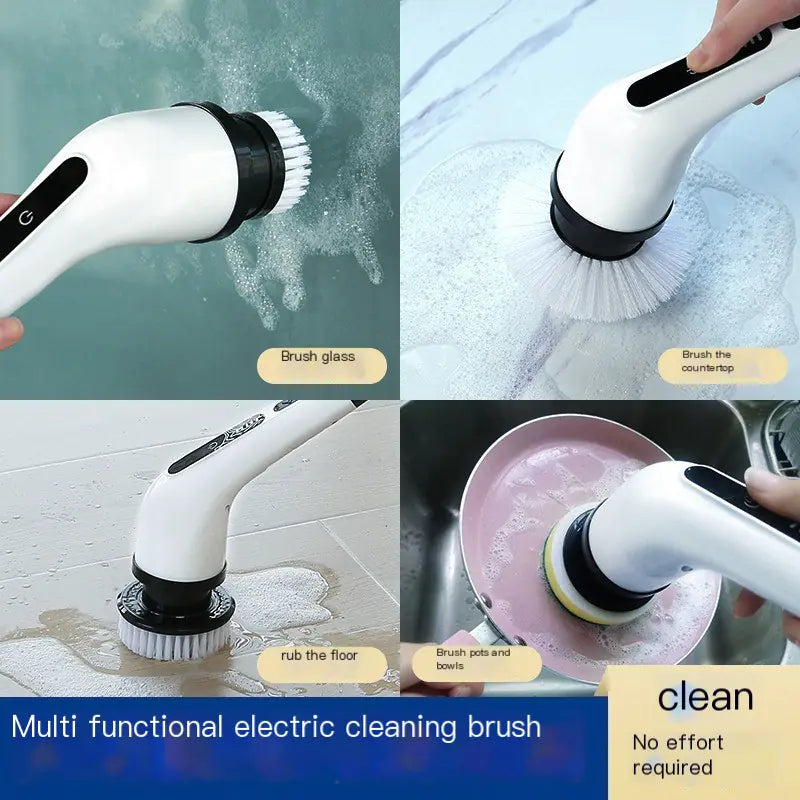 Extendable Wireless Electric Cleaning Brush Set (One Set) - Joomcy