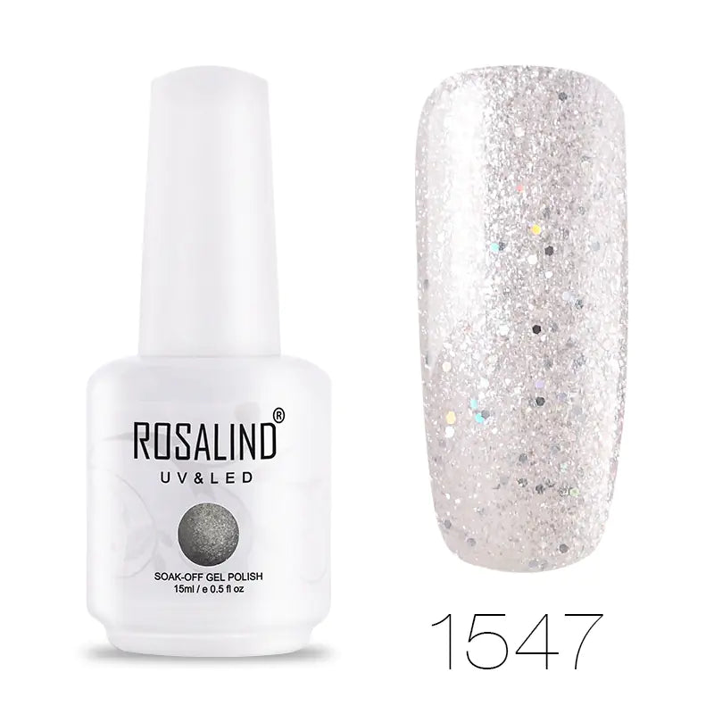 Rosalind Solid Nail Gel in 15ml White Bottle