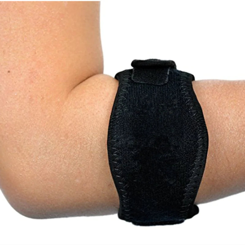 Adjustable Breathable Sports Elbow Guard with EVA Padding - Joomcy