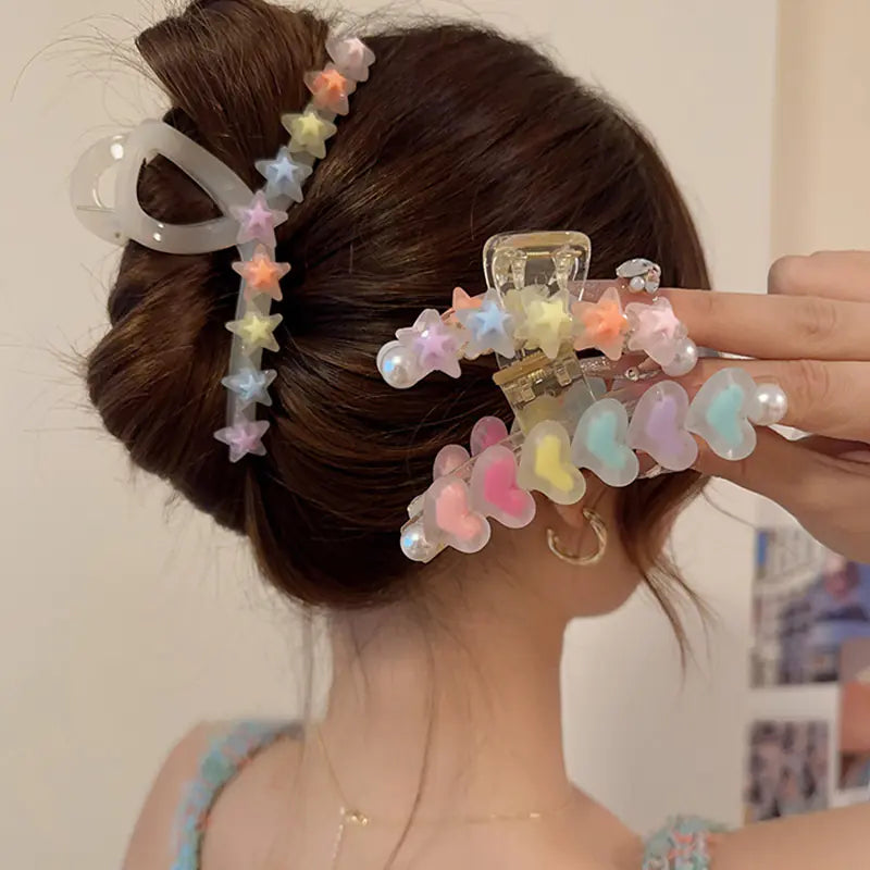 Love Star Hair Clip - Fashionable Simple Accessory - Joomcy