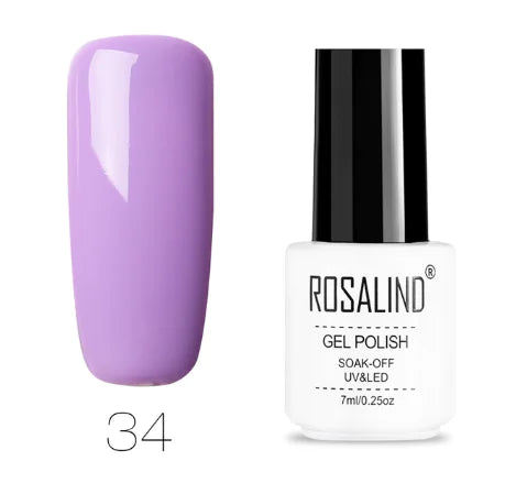 ROSALIND Gel Polish - 58 Colors Nail Gel Collection
