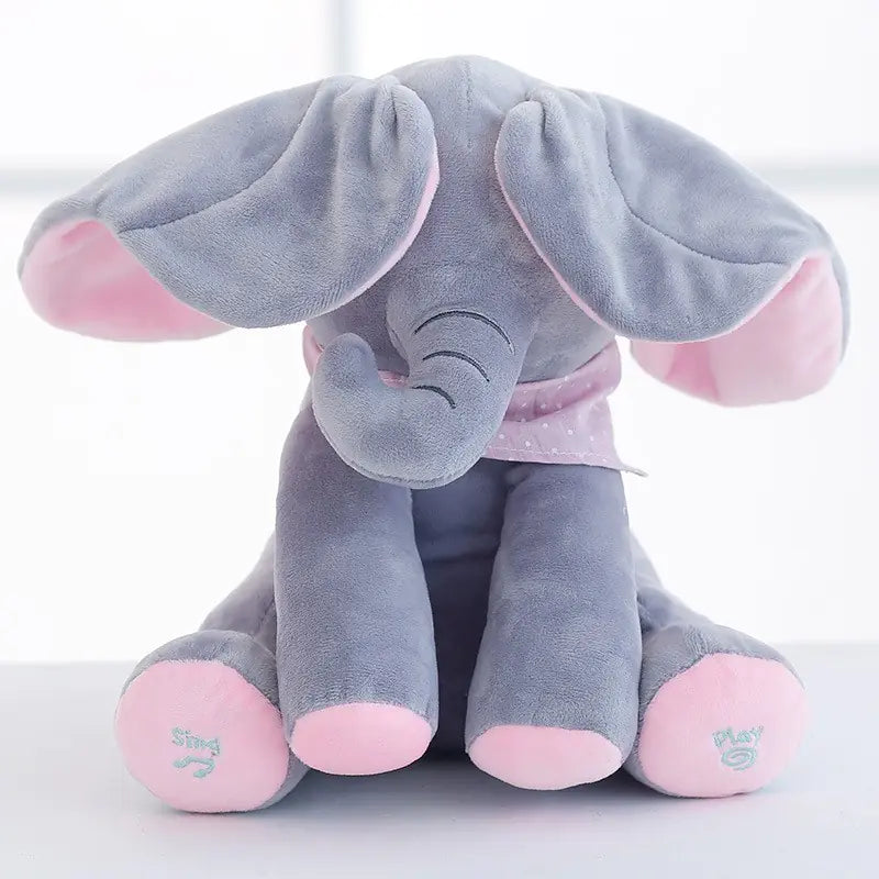 Customizable Musical Plush Elephant for Kids - Joomcy