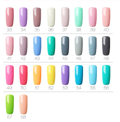 ROSALIND Gel Polish - 58 Colors Nail Gel Collection