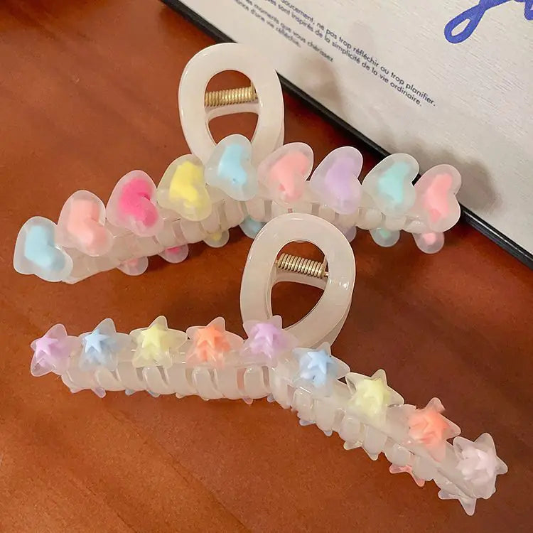 Love Star Hair Clip - Fashionable Simple Accessory - Joomcy