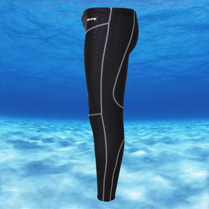 Men's Quick-Dry Swim Trunks with Shark Skin Design - Joomcy