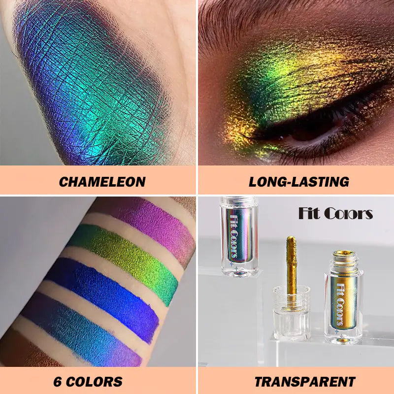 Aurora Long Lasting Multi Chrome Eyeshadow Pigments - Joomcy