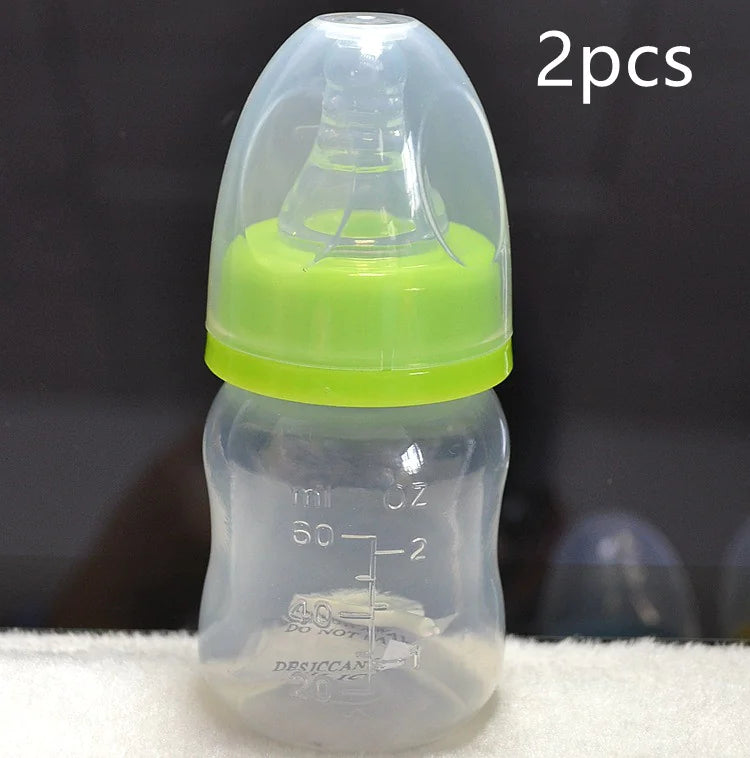 Stereoscopic Baby Bottle with Silicone Nipple