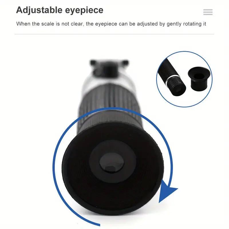Handheld Alcohol Refractometer for Spirits and Brewing - Joomcy