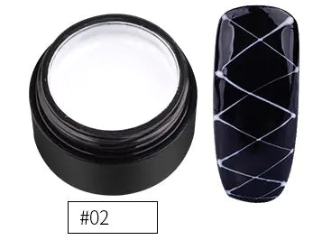 New Creative Spider Gel Nail Polish for DIY Art