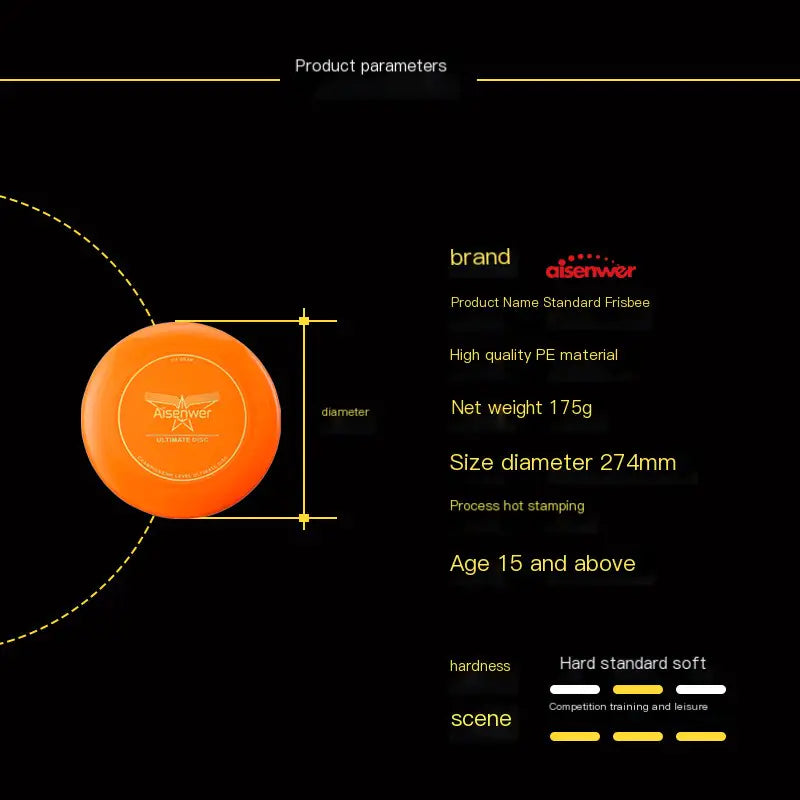 Aisenwer 175g Professional Outdoor Frisbee for Adults