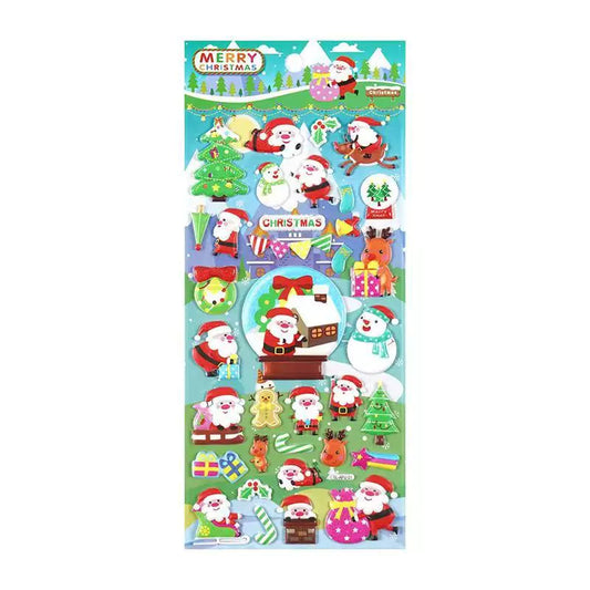 Christmas Stickers - Adhesive Decorative Labels - Joomcy