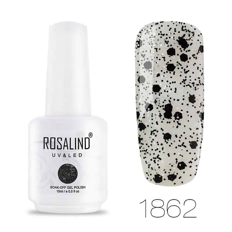 Rosalind Solid Nail Gel in 15ml White Bottle