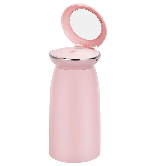 USB Mini Humidifier with Shell Flip Cover and Mirror - Joomcy