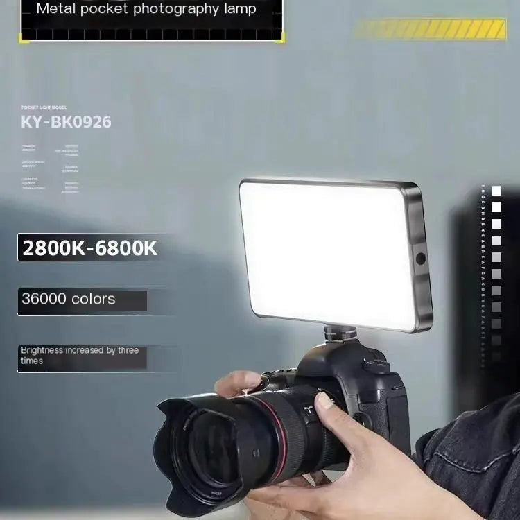 RGB Wireless Color Fill Light for Photography and Live Streaming - Joomcy