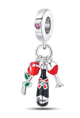 Red Wine Charm Pendant (One Piece)