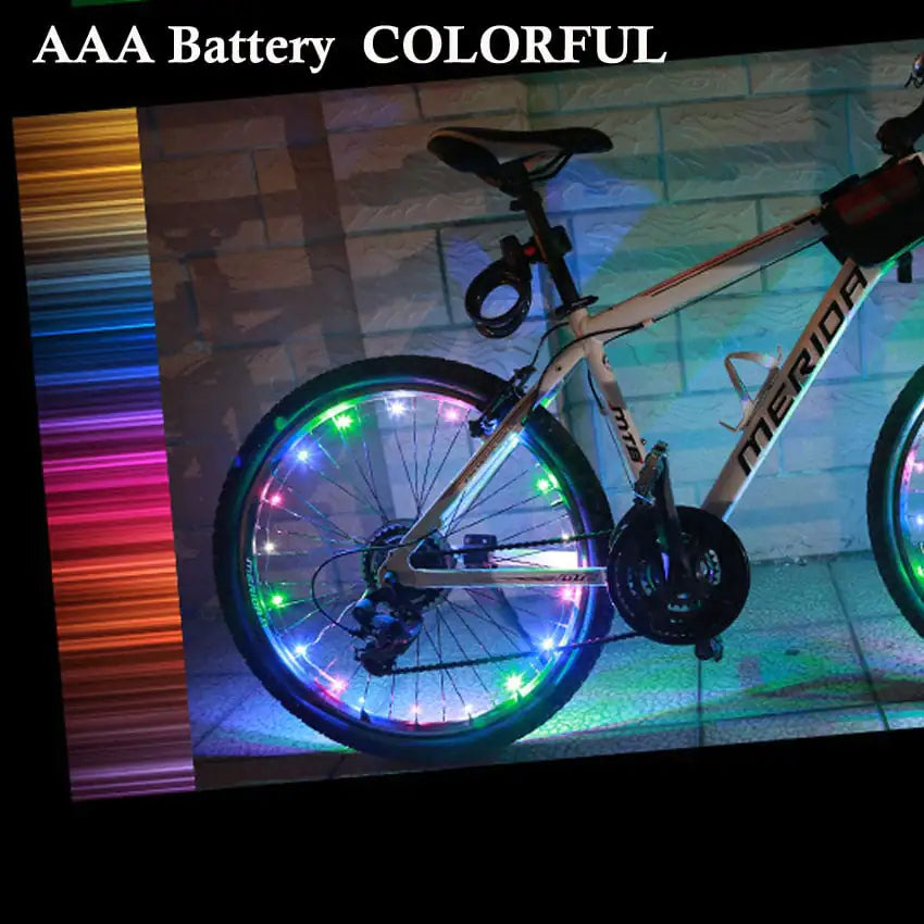 Mountain Bike Spoke LED Lights - Joomcy