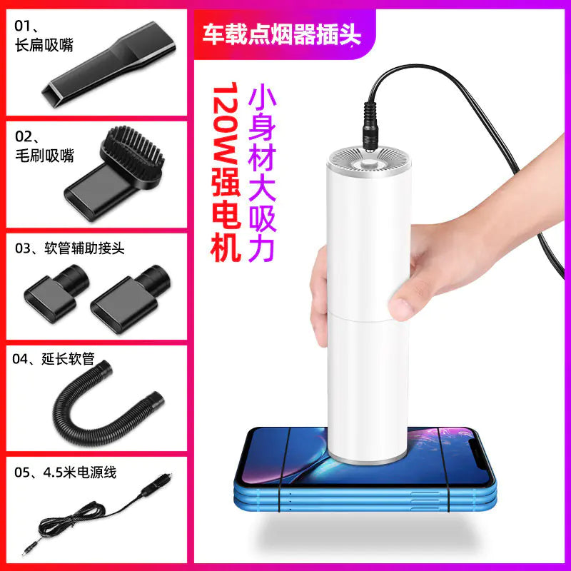 Portable Wireless Car Vacuum Cleaner - Compact & Powerful
