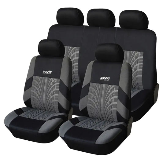 Universal Car Seat Covers 4-Piece Set with Embroidery - Joomcy