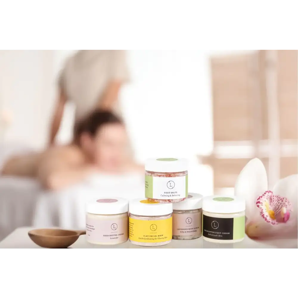 A Full body Luxury Home Spa Routine Gift Set, Perfect Mother's Day gift - Buy 4 jars Get 5 th FREE!