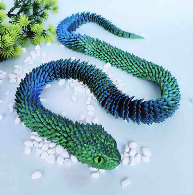 3D Snake Decor