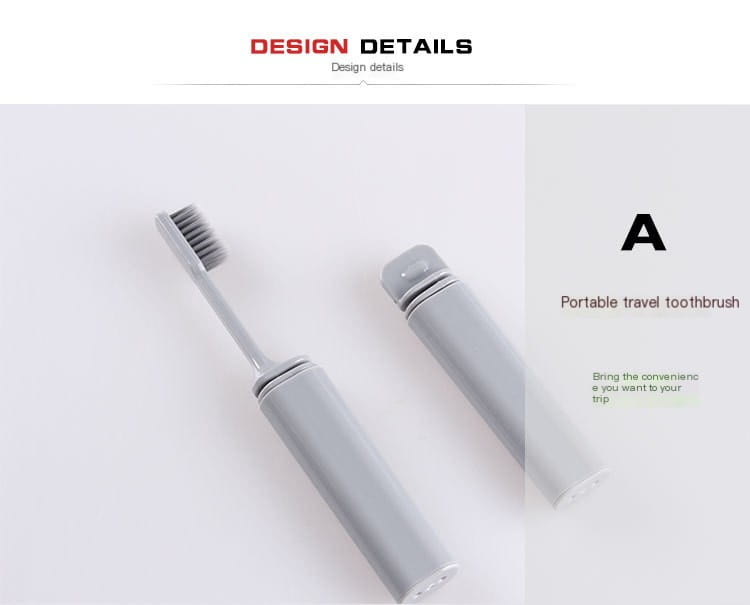 Portable Folding Toothbrush Image 3
