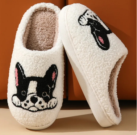 Bulldog Non Slip Slippers
