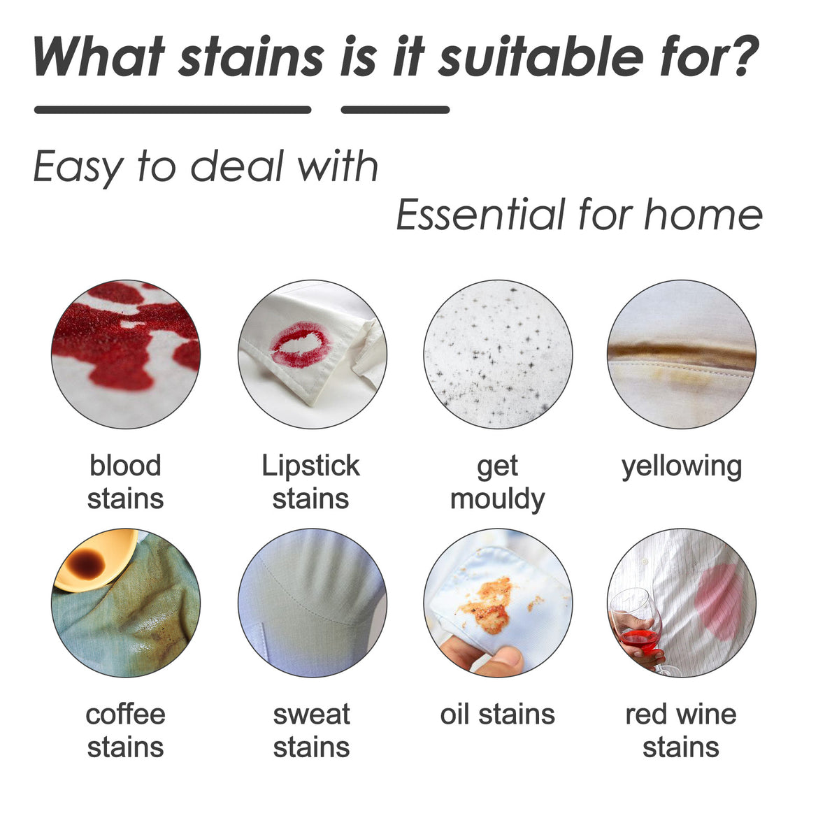 Jaysuing Bio-Enzyme Cleaning Tablets for Stains