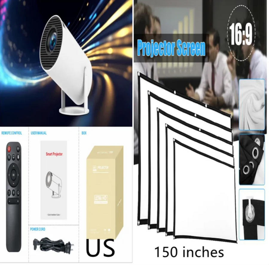 Portable HD Home Theater Projector