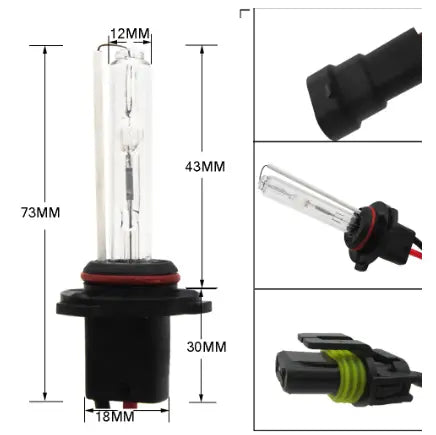 LED Car Headlights with 5W Slim Ballast (H1 H3 H4 H7 H11)