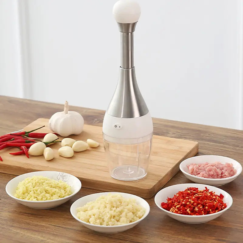 Multifunctional Stainless Steel Garlic Masher
