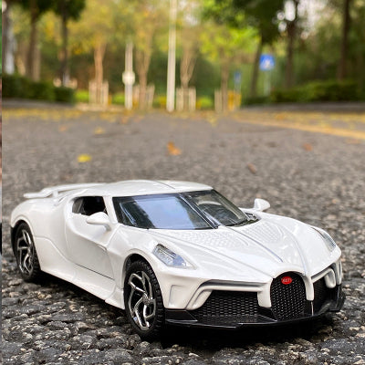 Bugatti Alloy Sports Car Model for Kids' Decoration