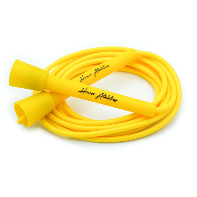Honor Athletics | Adjustable 5mm PVC Boxing Jump Rope with Unbreakable Handles | Non-Kinking Skipping Rope for Men & Women | Pro Boxer Rope