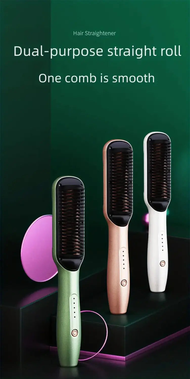 Mini Hair Comb in Action