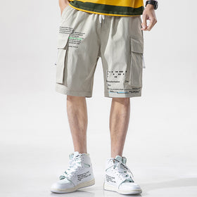 Men's Summer Loose Fit Five-Point Beach Shorts