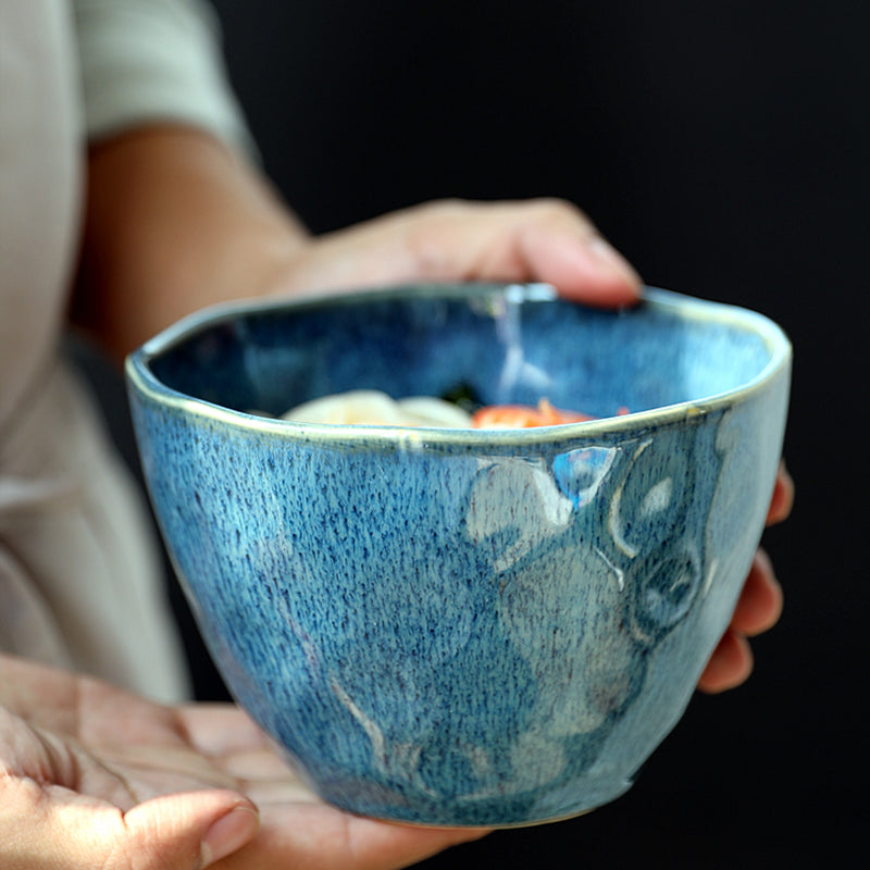 Creative Ceramic Dinnerware Salad and Soup Bowls