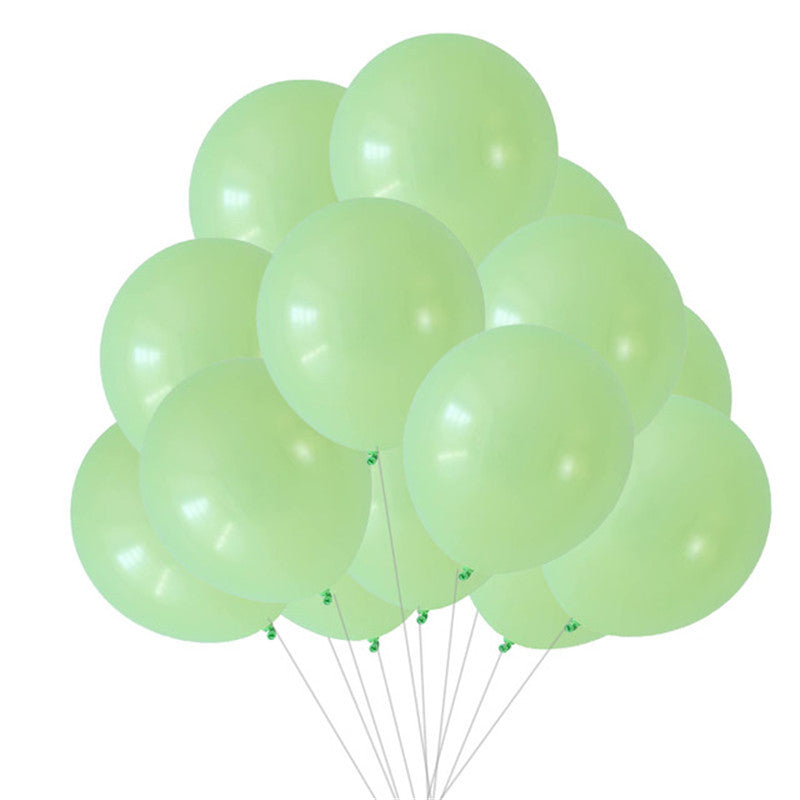 20 White and Pink Latex Balloons for Birthday Party