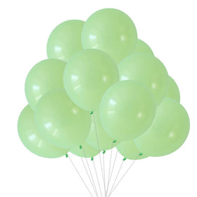 20 White and Pink Latex Balloons for Birthday Party