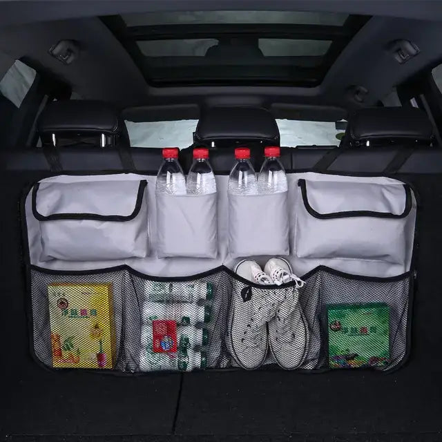 Adjustable Car Trunk Organizer & Backseat Storage Bag