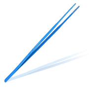 PRECISE CANADA 24" Extra Long Straight Aquarium Tweezers Feeding Tongs Stainless Steel Blue