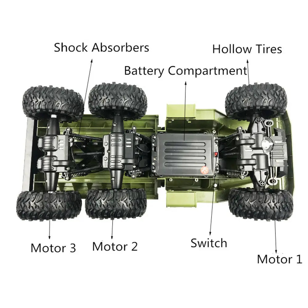 1:10 Remote Control Off-Road Monster Truck Toy