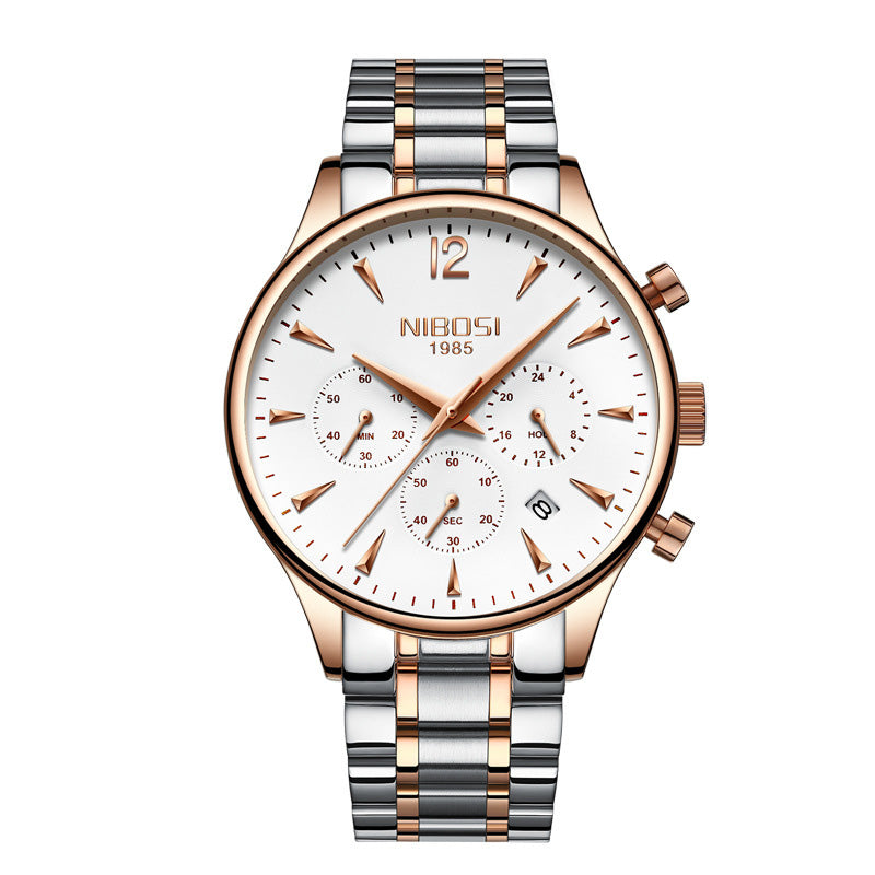 Genuine Ultra-Thin Waterproof Quartz Watch for Men and Women