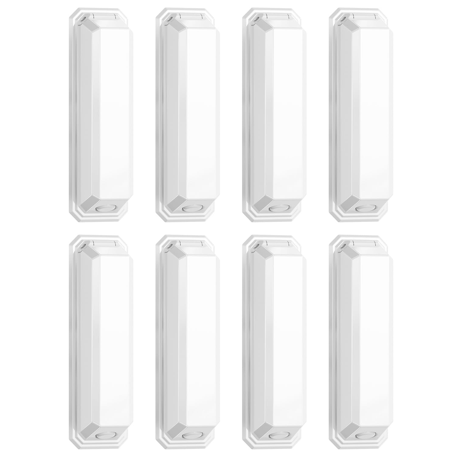 CLYMENE Light Switch Cover Guard Child Proof Wall Switch Cover Keeps Your Lights or Switches from Getting Accidentally Turned ON or Off Toggle Style (White 8 Pack)