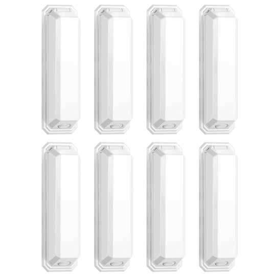 CLYMENE Light Switch Cover Guard Child Proof Wall Switch Cover Keeps Your Lights or Switches from Getting Accidentally Turned ON or Off Toggle Style (White 8 Pack)