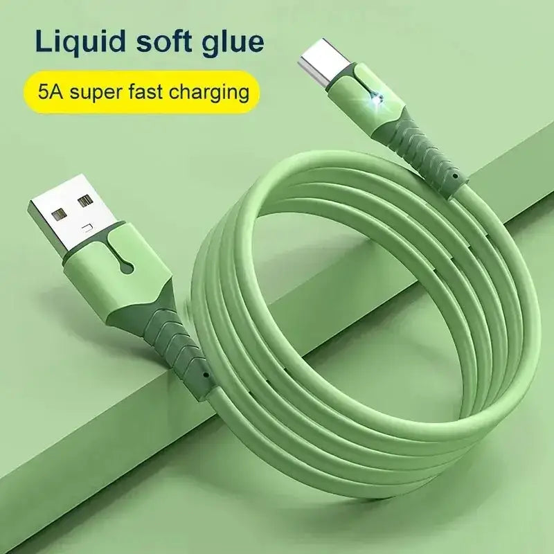 Android Type-C Charging Cable with Smart Indicator Light