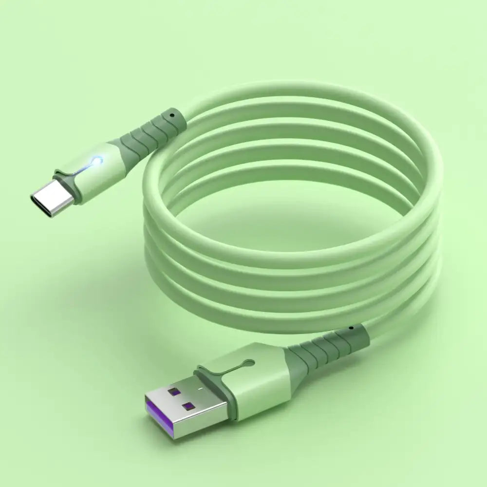 Android Type-C Charging Cable with Smart Indicator Light