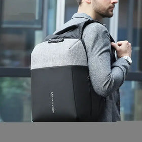 Anti-Theft USB Charging Backpack for Laptops